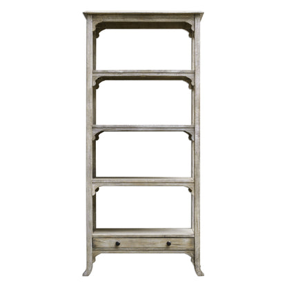 Bridgely - Etagere - Aged White