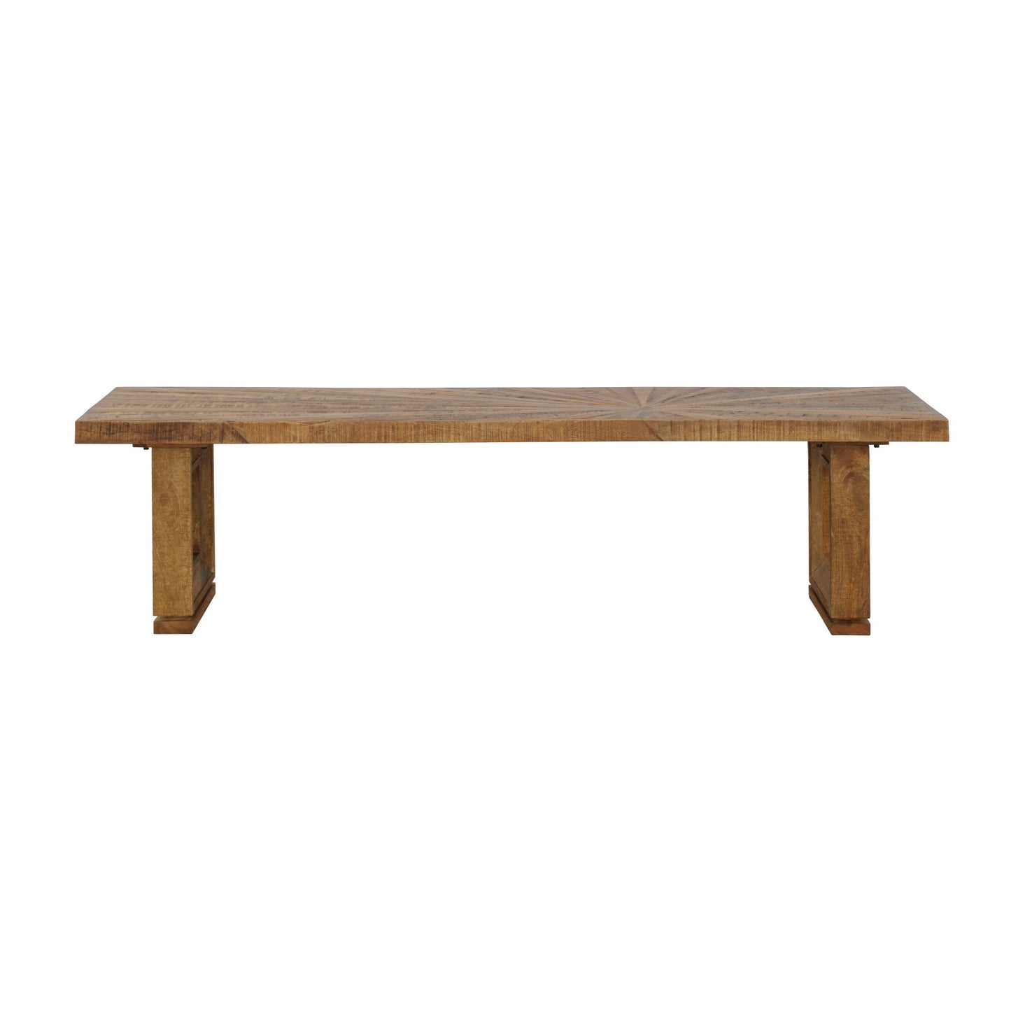 Sunburst - Dining Bench - Rayz Natural Brown