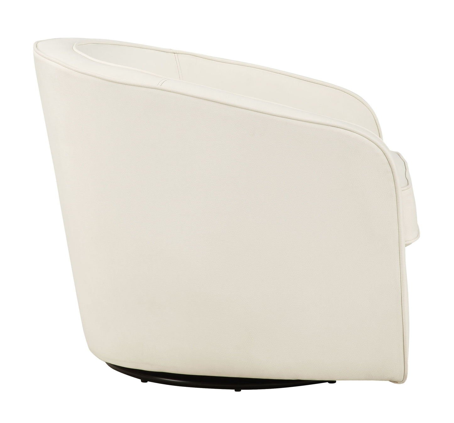 Acadia - Swivel Accent Chair - White