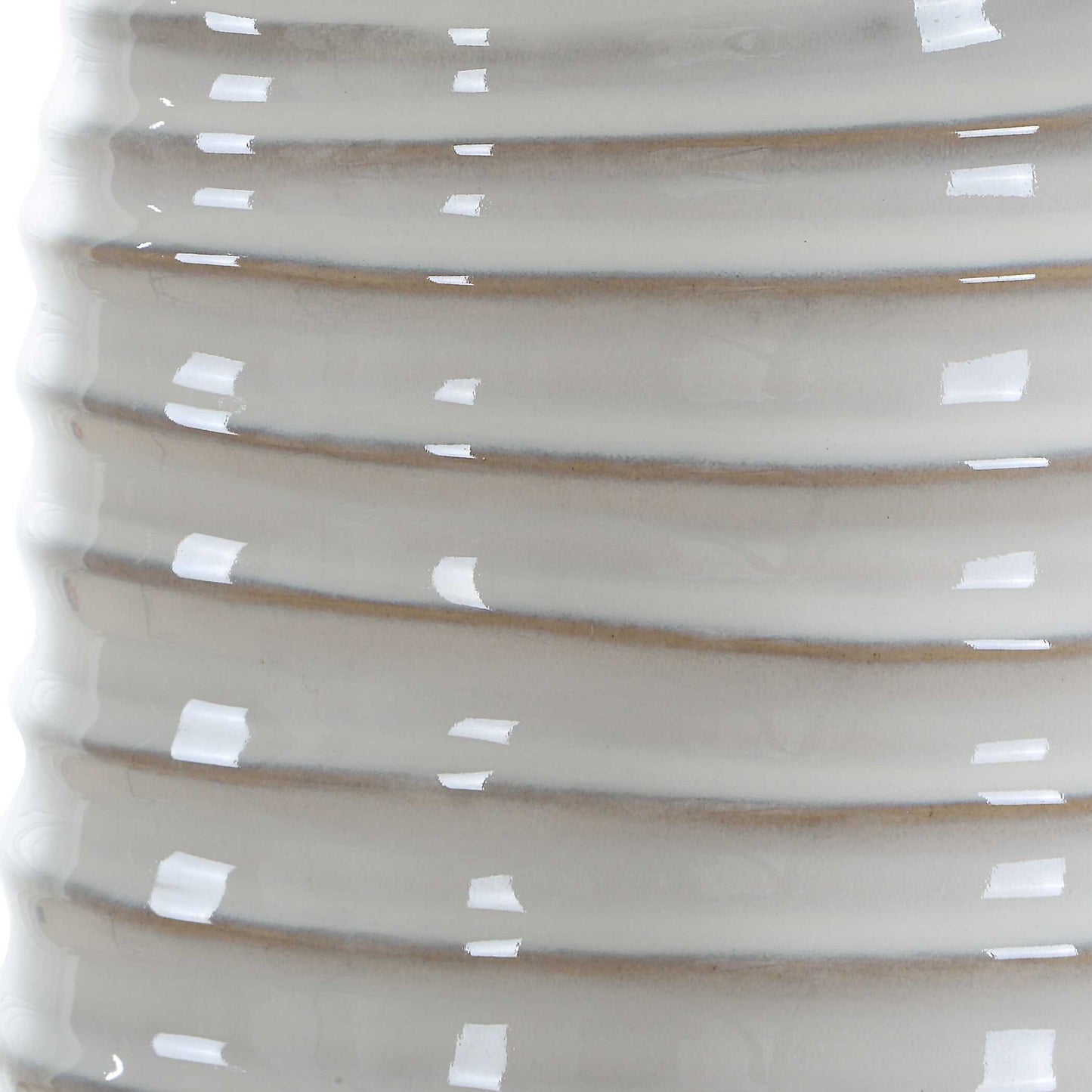 Barat - Ceramic Table Lamp - White