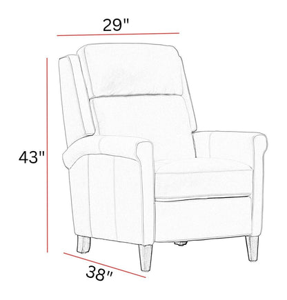 Northfield - Power Cordless High Leg Recliner