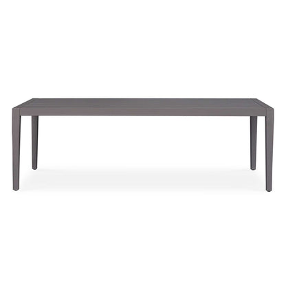 Polanco - Outdoor Aluminum Dining Table - Black