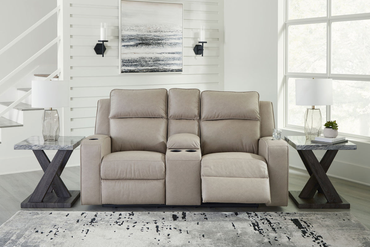 Lavenhorne - Double Reclining Loveseat With Console