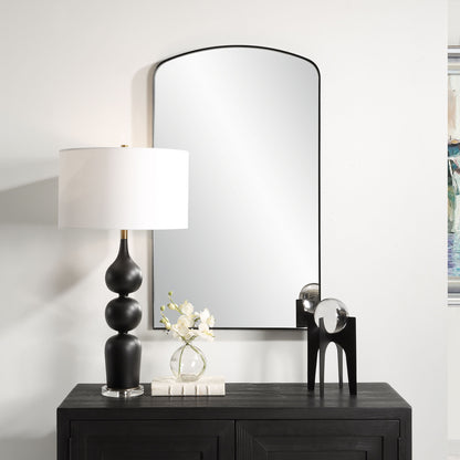 Tordera - Arch Mirror - Black