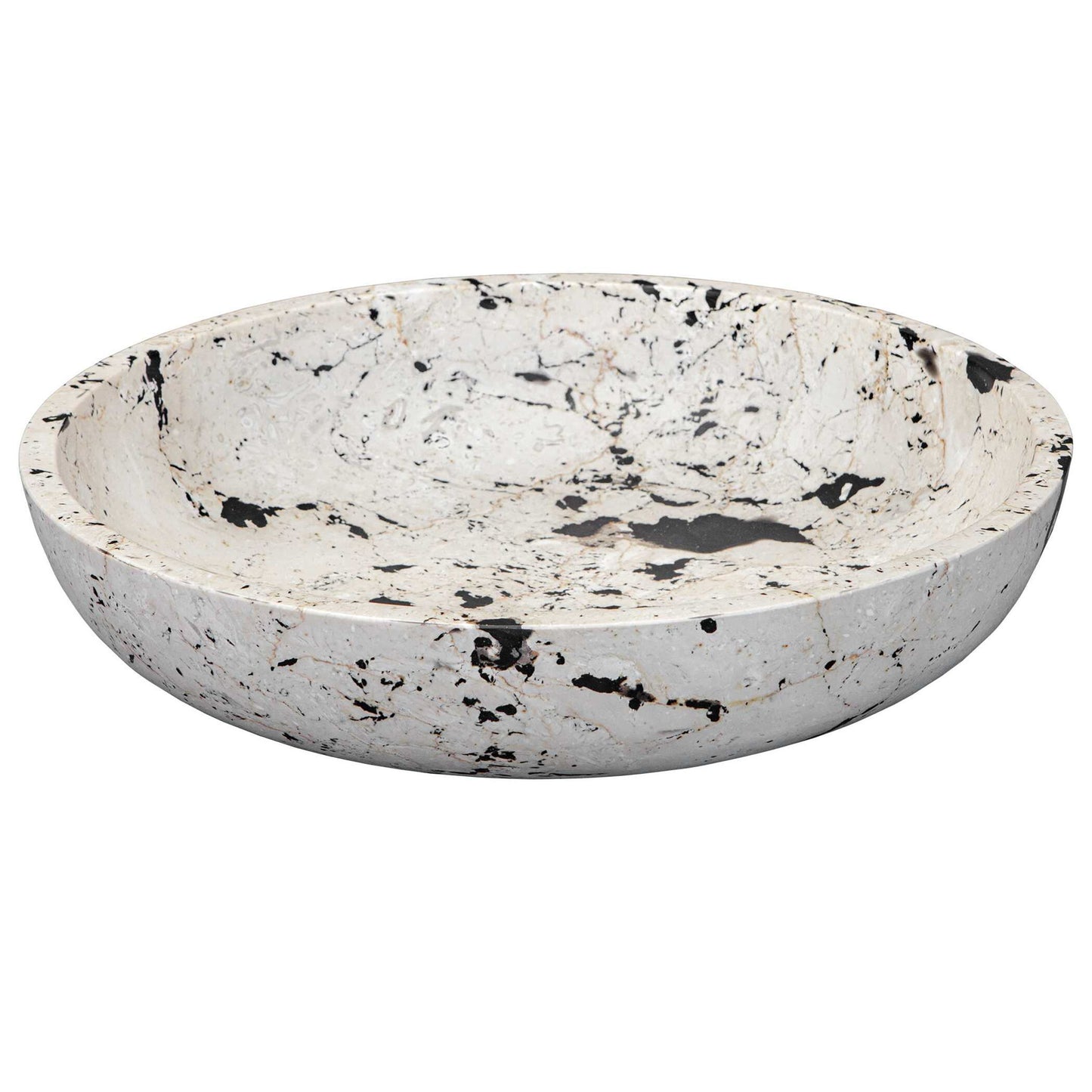 Nouveau - Limestone Bowl - White