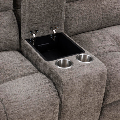 Buster - Manual Reclining Console Loveseat
