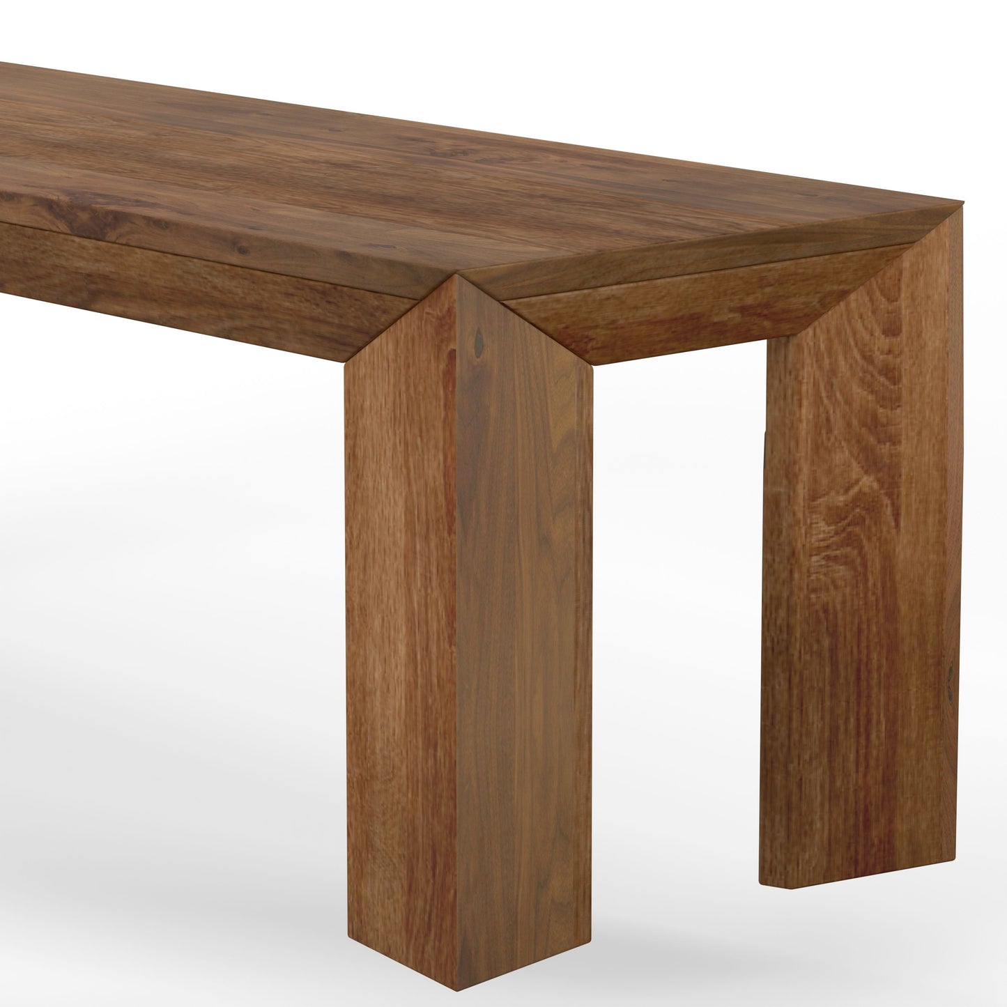 Crossings - Rectangular Dining Table With 4 Upholstered Chairs - Brown