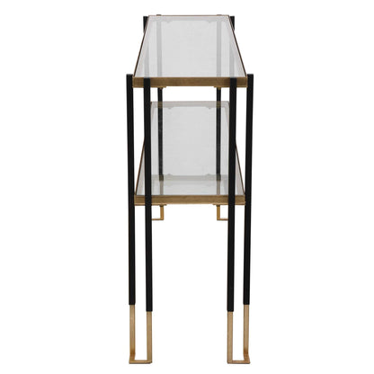 Kentmore - Modern Console Table - Black