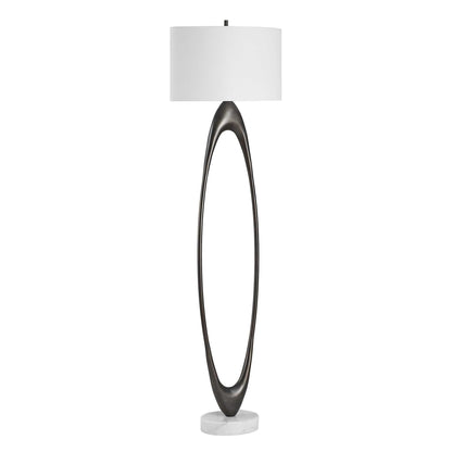 Sonic - Open Oval Floor Lamp - Bronze
