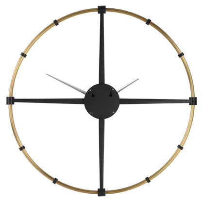 Montecito - Modern Wall Clock - Gold