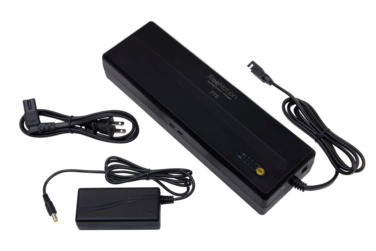 Freemotion - Battery 7500mAh, Universal Bracket And Y3 Cable - Black