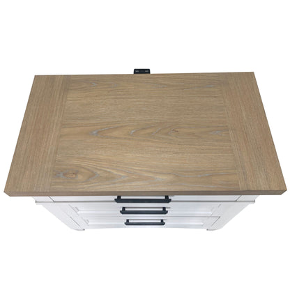 Americana Modern Bedroom - 2 Drawer Nightstand