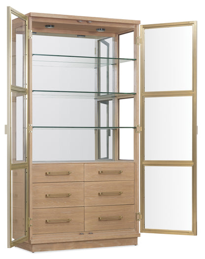 Banyon Bay - Display Cabinet - Desert Oak