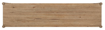 Vineyard Row - Entertainment Credenza - Light Brown