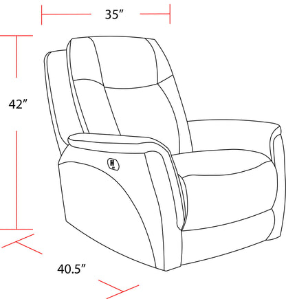 Linus - Power Zero Gravity Recliner