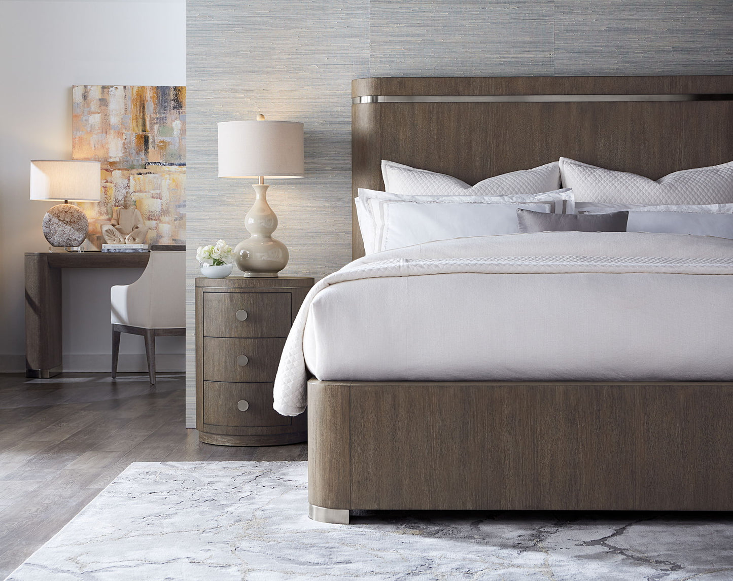 Modern Mood - Round Nightstand