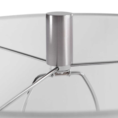 Georgios - Cylinder Table Lamp - White