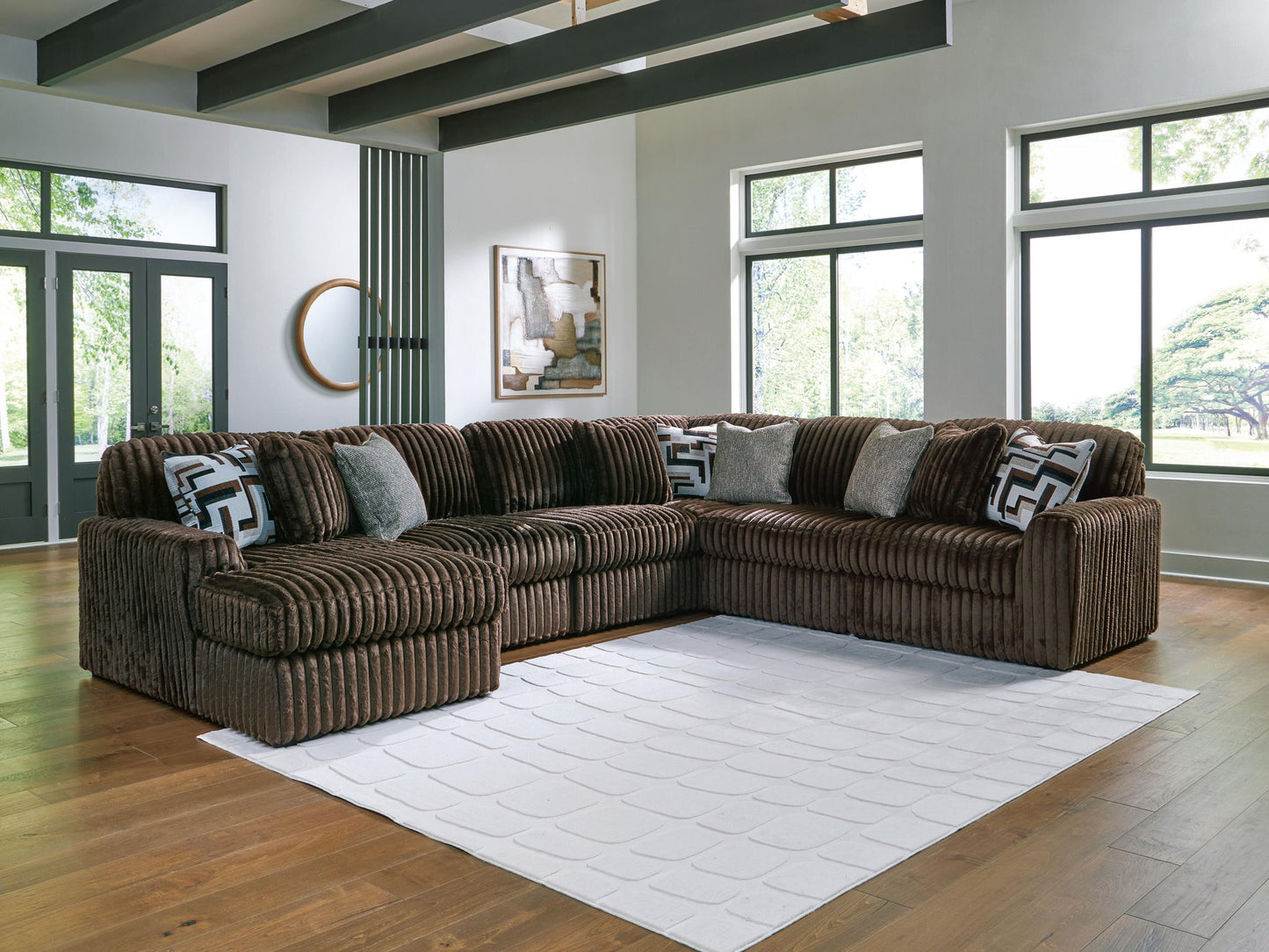 Midnight-Madness - Sectional - Chocolate