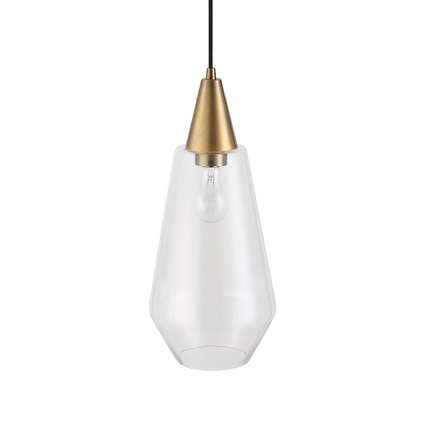 Eichler - 1 Light Mini Pendant - Antique Brass