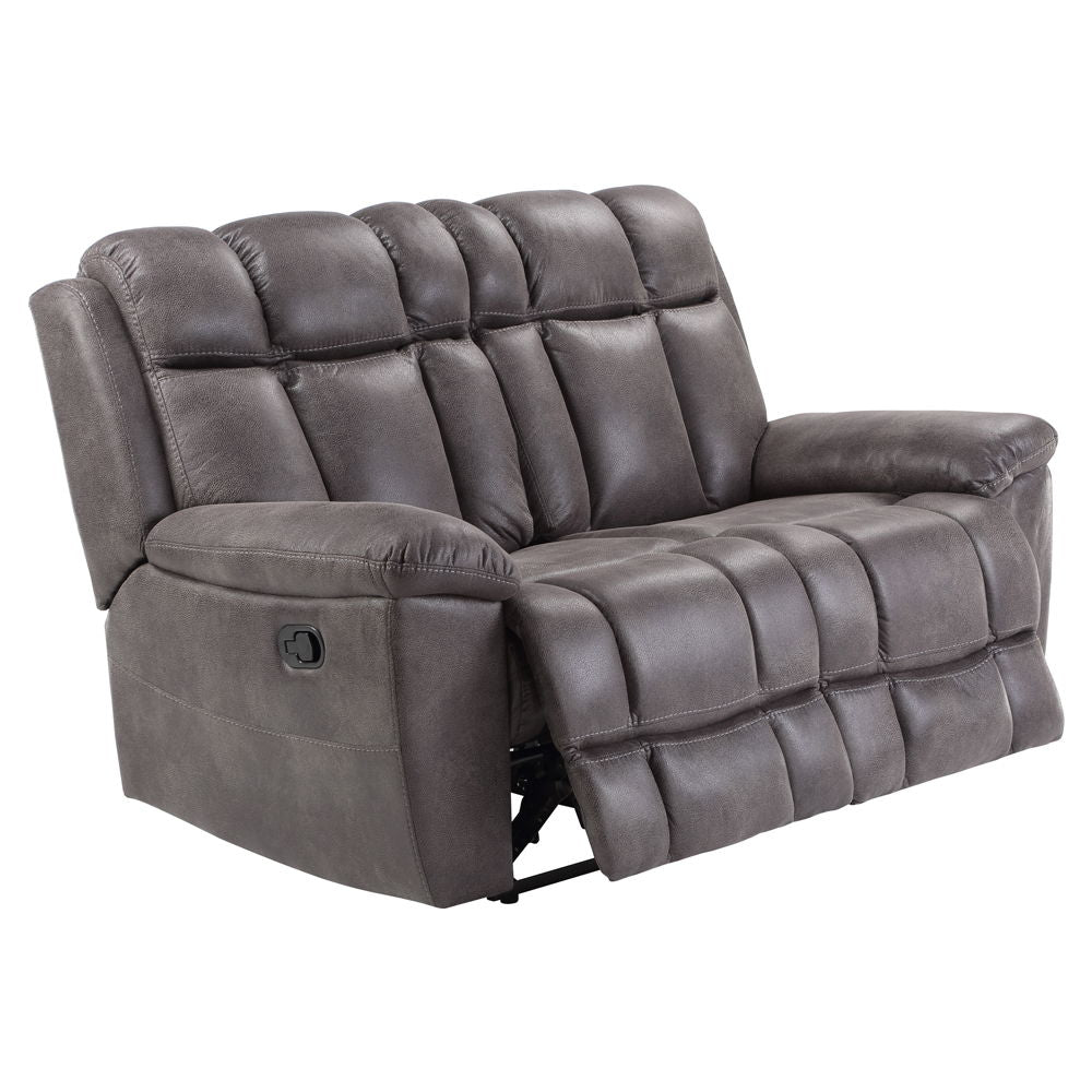 Goliath - Manual Loveseat - Arizona Grey