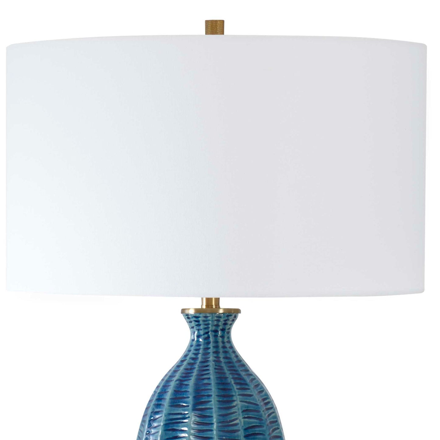 Bixby - Blue Table Lamp