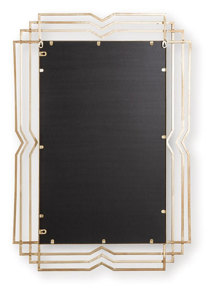 Claybrook - Gold Finish - Accent Mirror