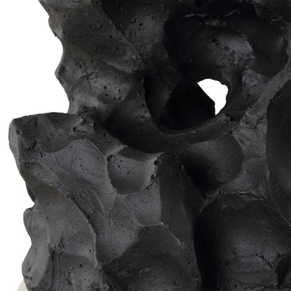 Basalt - Black Stone Table Lamp