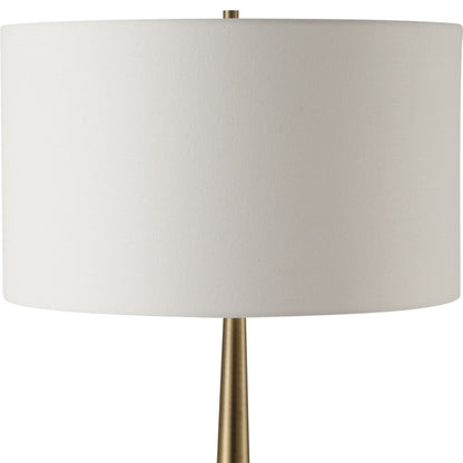 Faro - White Marble Floor Lamp