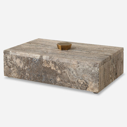 Griseus - Travertine Stone Box