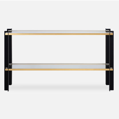 Cunene - Contemporary Console Table - Black