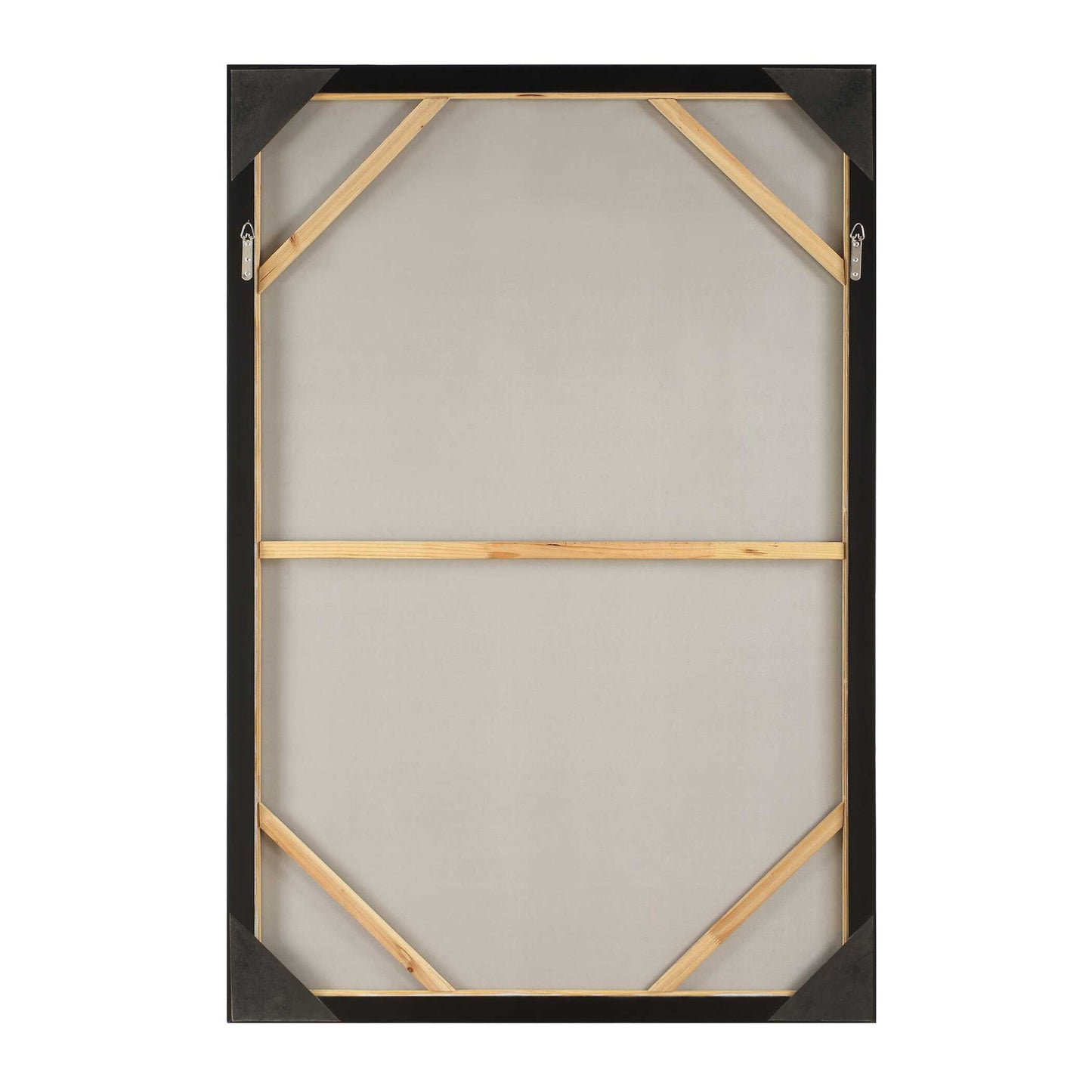 Blueprint - Hand Painted Modern Art - Black / Blue / Gold / Gray / Orange / White