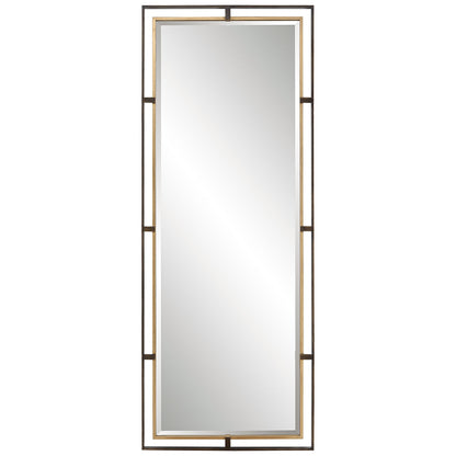 Carrizo - Tall Mirror - Bronze & Gold