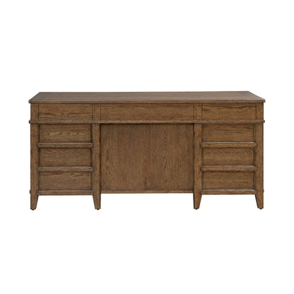 Carolina Park - Jr Executive Desk - Brown