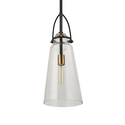 Saugus - Industrial 1 Light Pendant - White