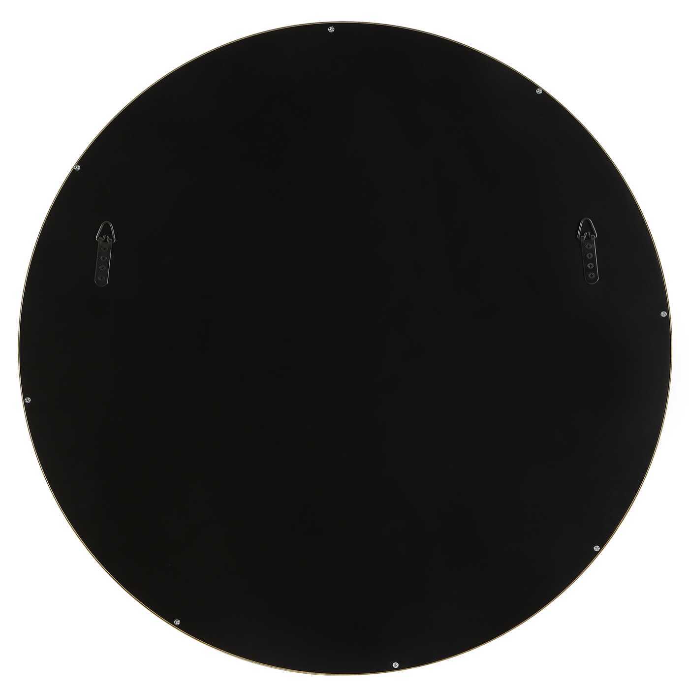 Break The Ice - Round Mirror - Gold