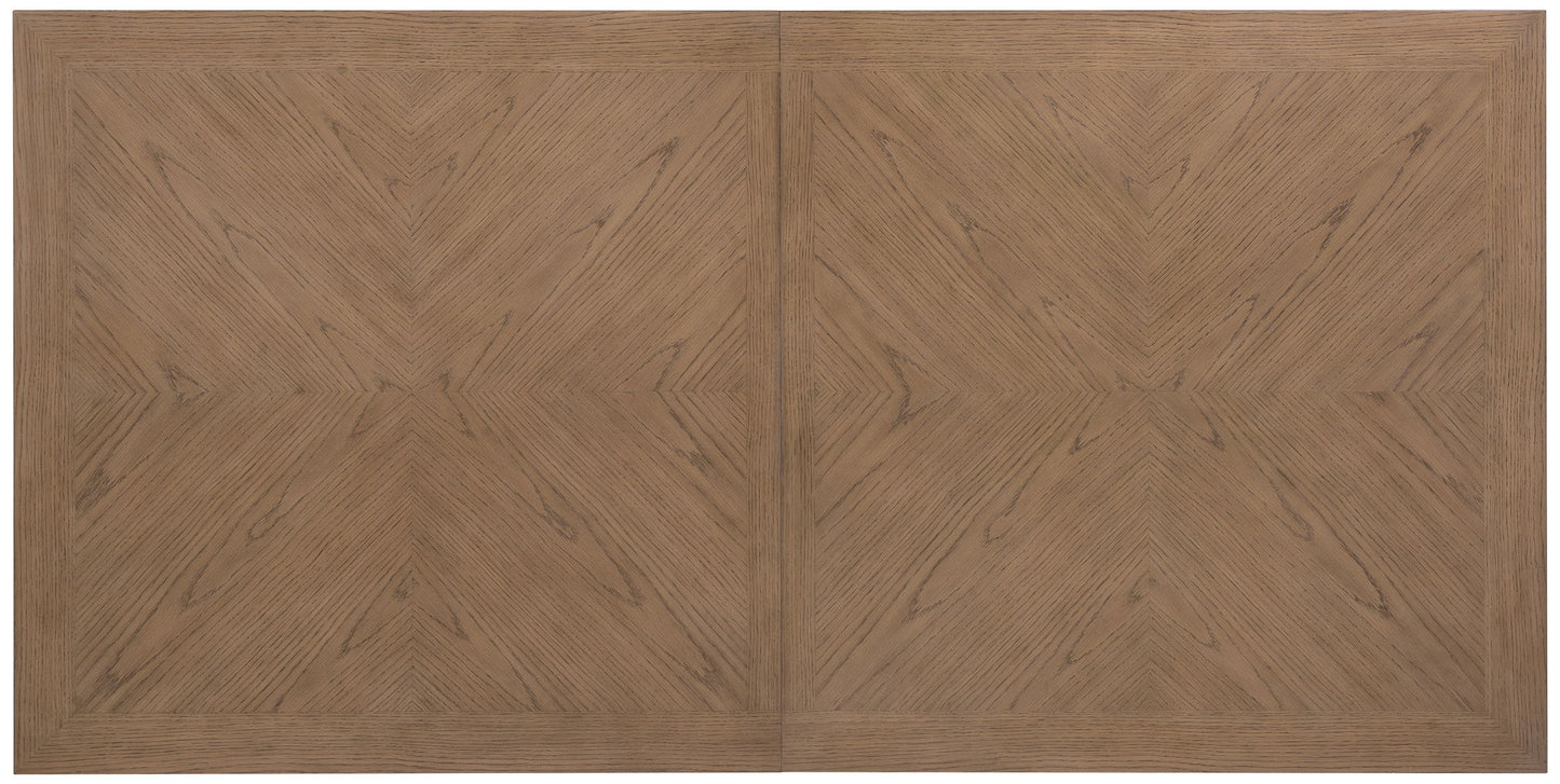 Sonnet - Rectangular Dining Table With One 18" Leaf - Dark Gray