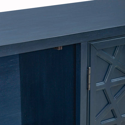 Braxton - Accent Cabinet - Azure Blue