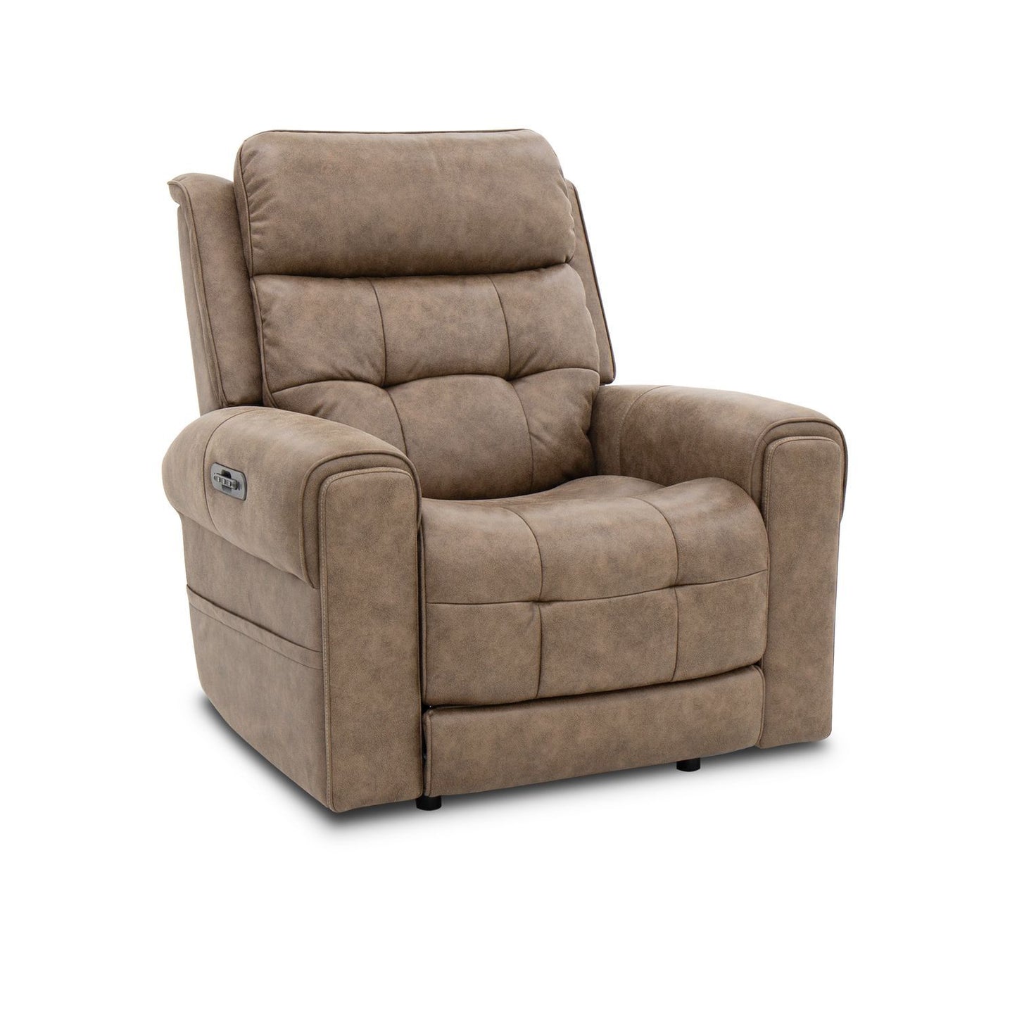 South Bend - Panel Back Side Chair (RTA) - Brown