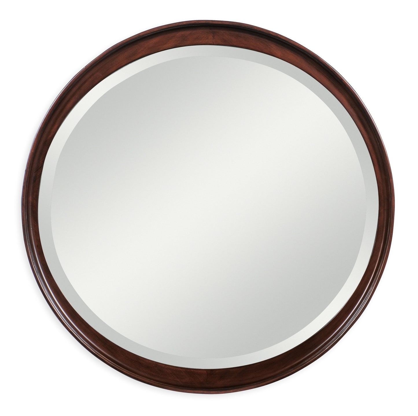 Bella Donna - Round Mirror - Dark Brown