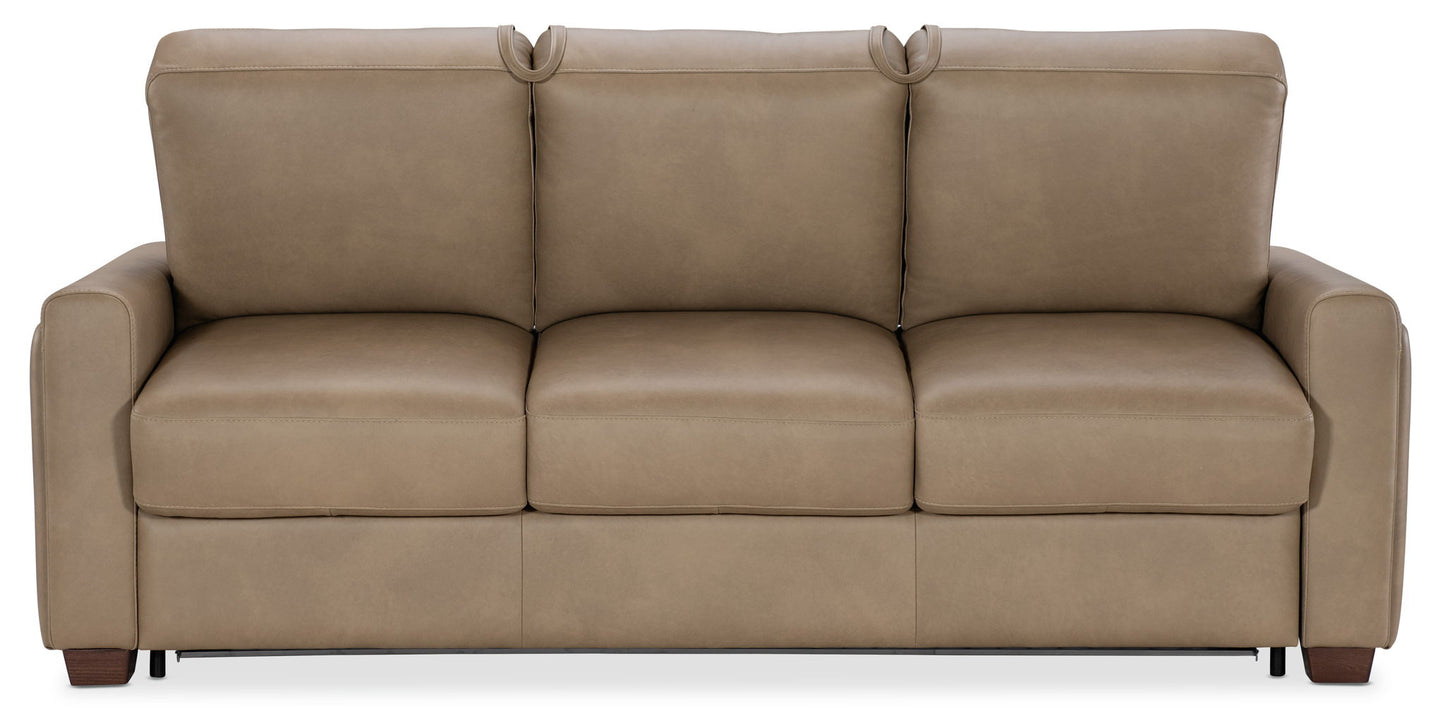SS - Griffin Queen Sleeper Sofa - Light Brown