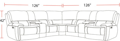 Empire - Modular Power Reclining Sectional