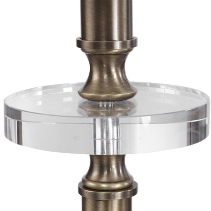 Maud - Floor Lamp - Aged Black