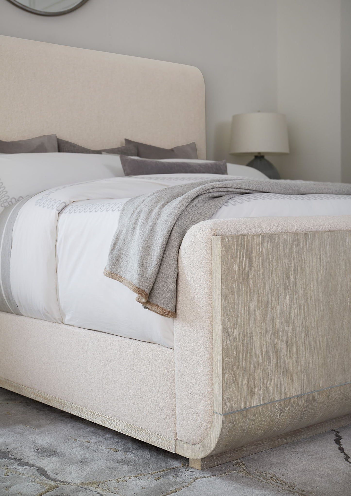 Modern Mood - Upholstered Panel Bed