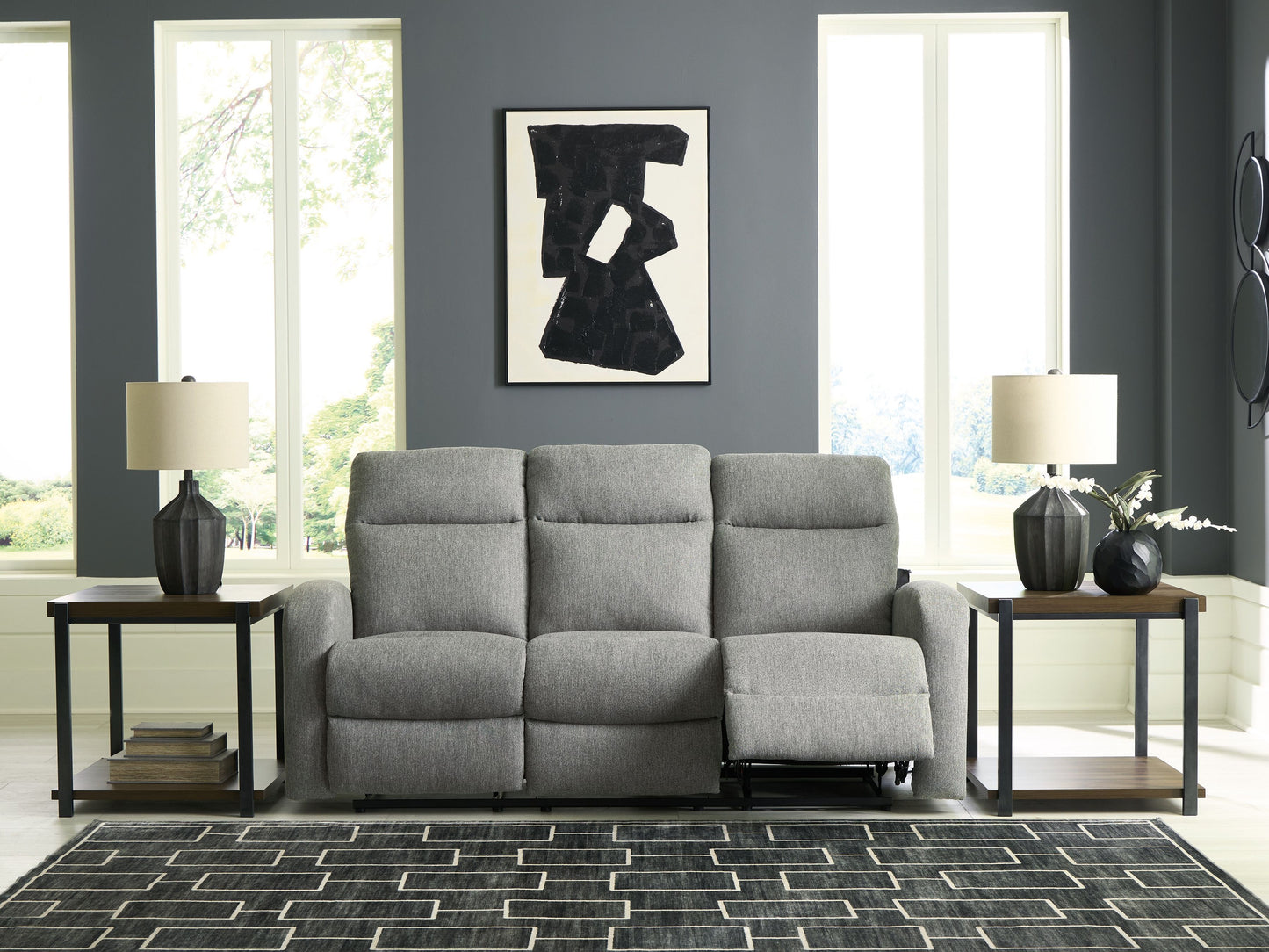 Gauntlet - Sterling - Reclining Sofa
