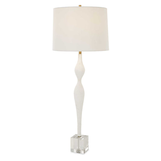 Helena - Slender Table Lamp - White