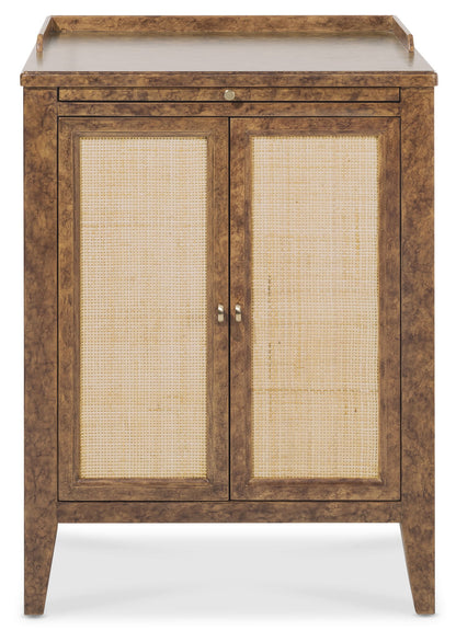Archives - Two-Door Nightstand - Dark Brown