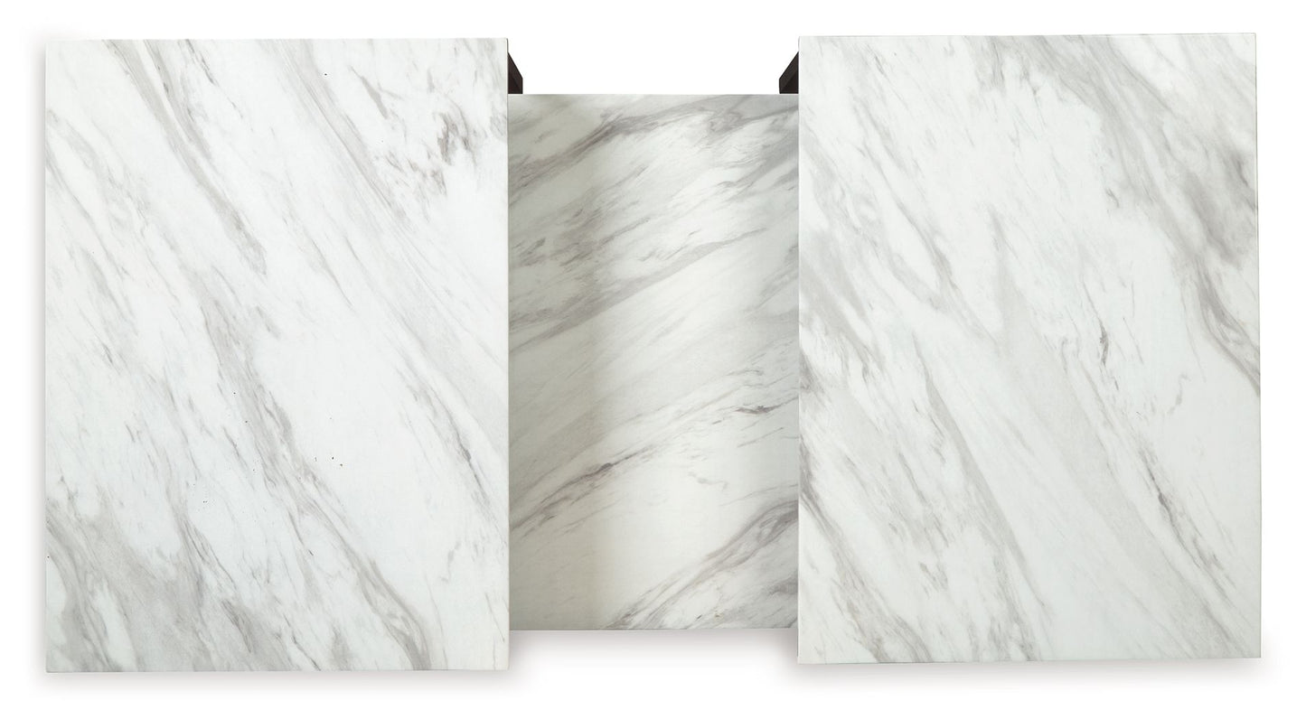 Donnesta - Occasional Table Set (Set of 3) - Gray / Black