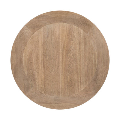 Haven Hills - Round End Table - Camel Beige