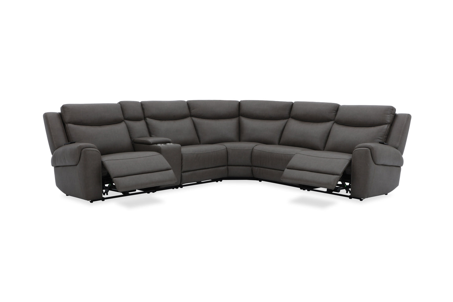 Momentum - Modular Power Reclining Sectional With Power Adjustable Headrests
