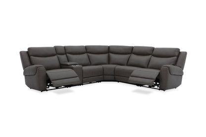 Momentum - Modular Power Reclining Sectional With Power Adjustable Headrests